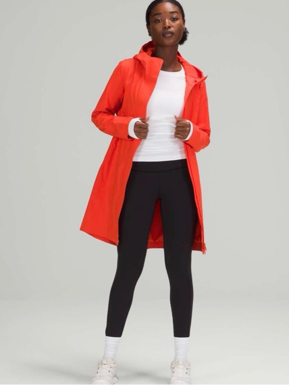 Lululemon Rain Rebel Jacket Autumn Red